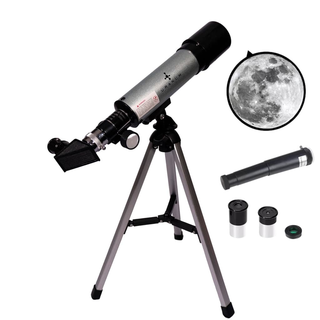 Telescópio Astronômico Infantil Refrator Luneta Venus-1 Uranum 50mm Azimutal Observações Universo