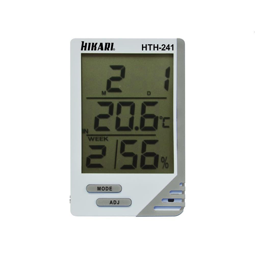 Termo-higrômetro Digital Hth-241 Hikari Mede Temperatura Umidade Higrometro