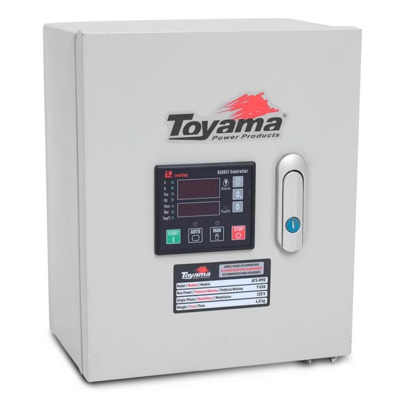 Painel de Transferência Automática para Geradores Trifásicos Toyama ATS-T9-220