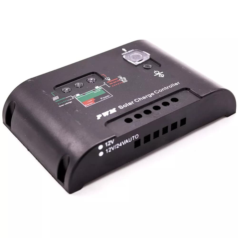 Controlador de Carga 20A 12V/24V Regulador Sistema Painel Solar Lorben