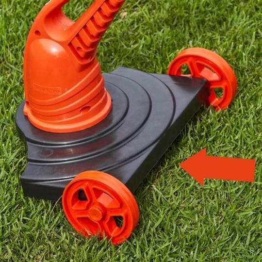 Adaptador com Rodas para Aparador de Grama. Suporte para Aparador de Grama. Corte Leve (NÃO ACOMPANHA A MAQUINA)