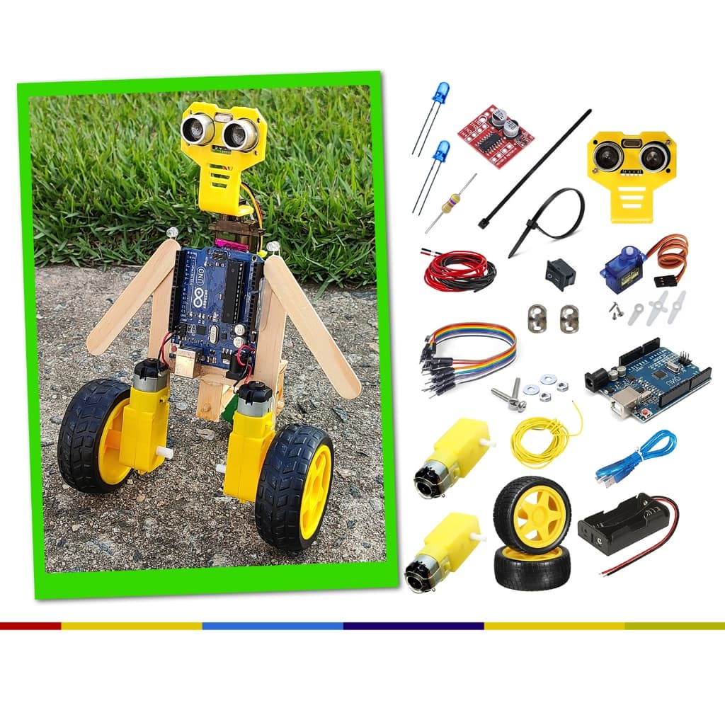 Kit Arduino Robô Ardudroide DIY - Kit Robótica Educacional