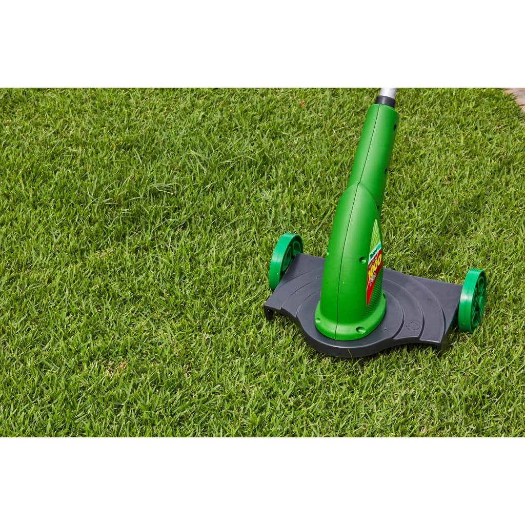 Adaptador com Rodas Verde para Aparador de Grama. Suporte para Aparador de Grama. Corte Leve (NÃO ACOMPANHA A MAQUINA)