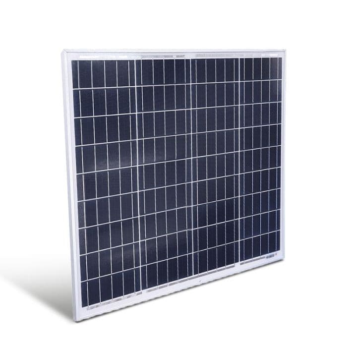 kit painel placa solar 60w + acessórios opcionais (controlador cabos e conectores)