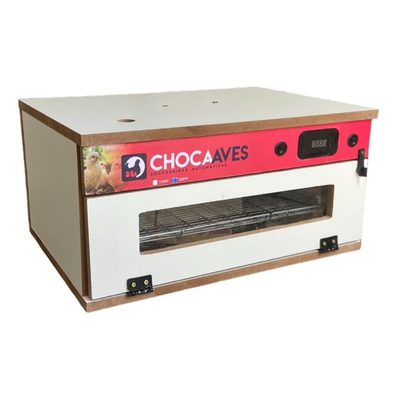 Chocadeira 70 Ovos de Galinha, AUTOMÁTICA com OVOSCÓPIO - ChocaAves