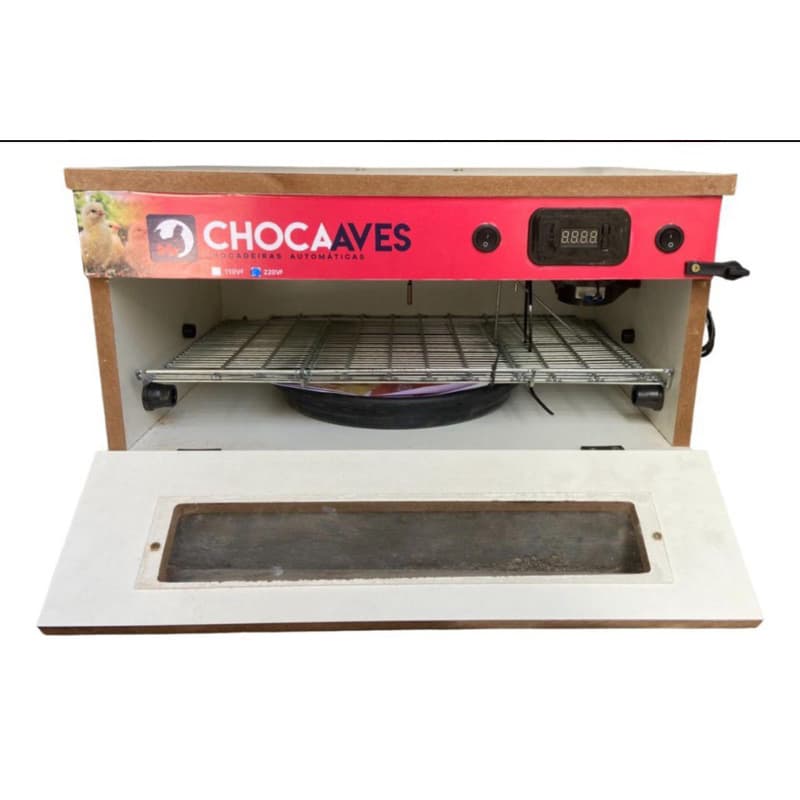 Incubadora 60 de ovos de GALINHA-CODORNA-PERU-PAVÃO-GANSO- Automática e Digital.