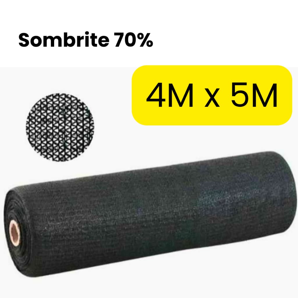 Sombrite 70% 20 m² Tela Sombreamento 4m x 5m - Promoção