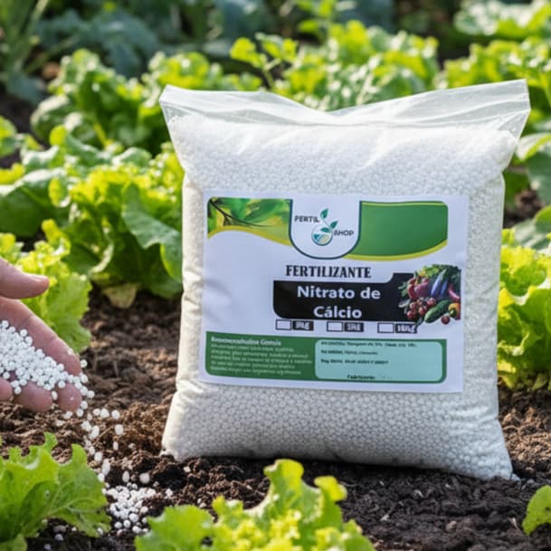 Fertilizante Nitrato De Cálcio - Fertilizante para Frutas, Hortaliças e Flores |  Diversos KG