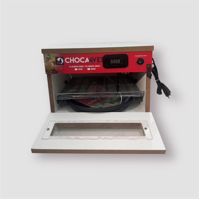 Incubadora Chocadeira 20 a 30 Ovos Galinha Automatica-ChocaAves