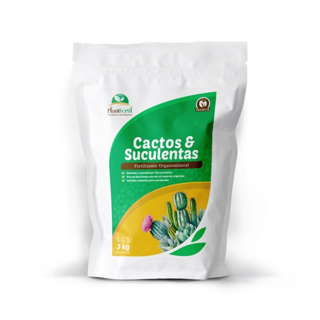 Adubo Fertilizante Plantfertil Cactos e Suculentas - 3kg