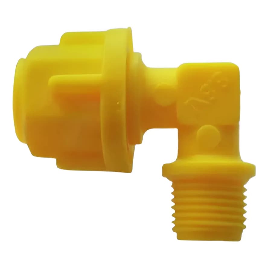 Joelho Micro Tubo Polietileno 1/4 X 8mm Kit Com 15 Unidades
