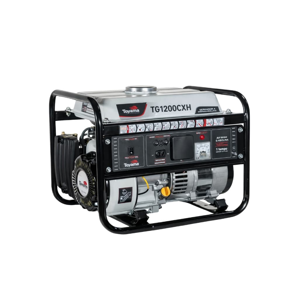 Gerador de energia Toyama TG1200CXH-110 1.1kVA monofásico com motor brushless 4 tempos