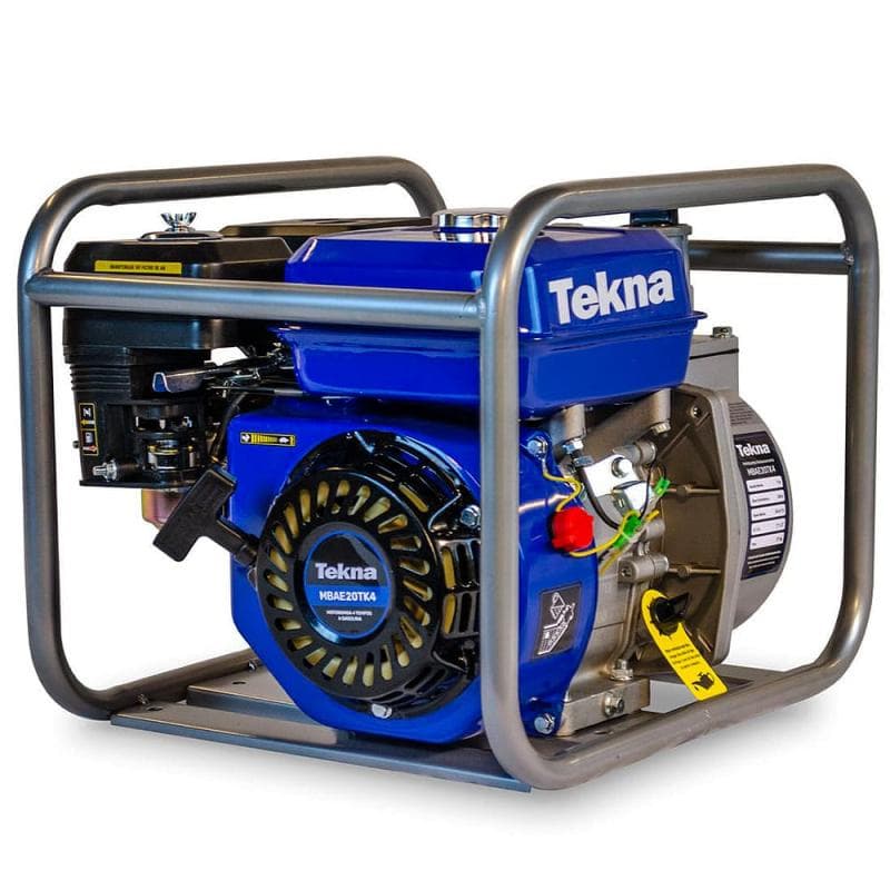 Motobomba à Gasolina Motor 4 Tempos 5,5HP 163CC Auto Escorvante MBAE20TK4 TEKNA