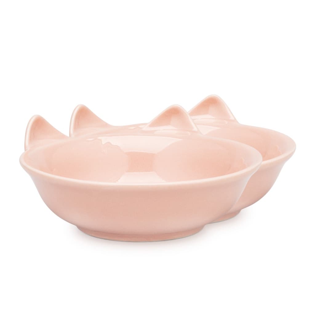 2 Comedouro Para Gato Rosa Porcelana Tigela 320ml Prato Pet  comedouro gato, fonte bebedouro gatos, comedor gato, comedouro alto para gatos, comedouro automatico, racao, comedouro ração, comedouro elevado, caes, porta racao, comedouro pet,dispenser de rac