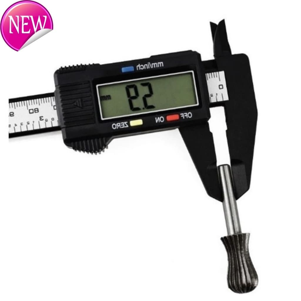 Digital Paquímetro Profissional Led 150 mm Micrometro Medidor Paquímetro
