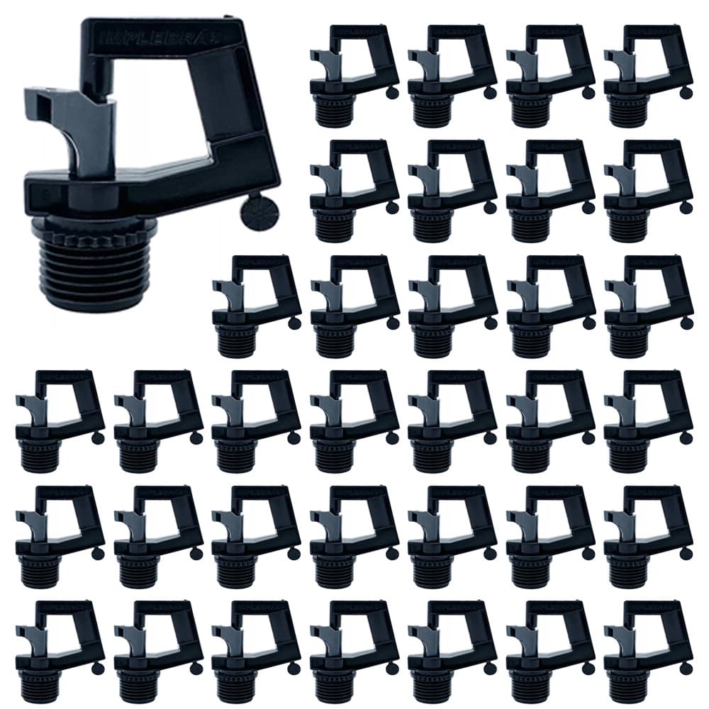 50 Microaspersor Bailarina IM-RAM com Rosca 1/2" - Ideal Para Jardim, Horta e Estufa
