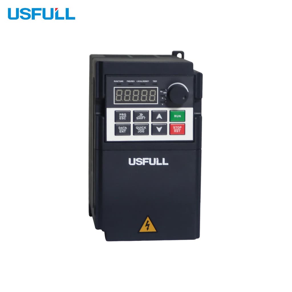 Alta Qualidade USFULL Mini Tipo Drivers De Frequência Variável Econômico 220V/380V 0.75kW-2.2kW Inversor Monofásico/Trif