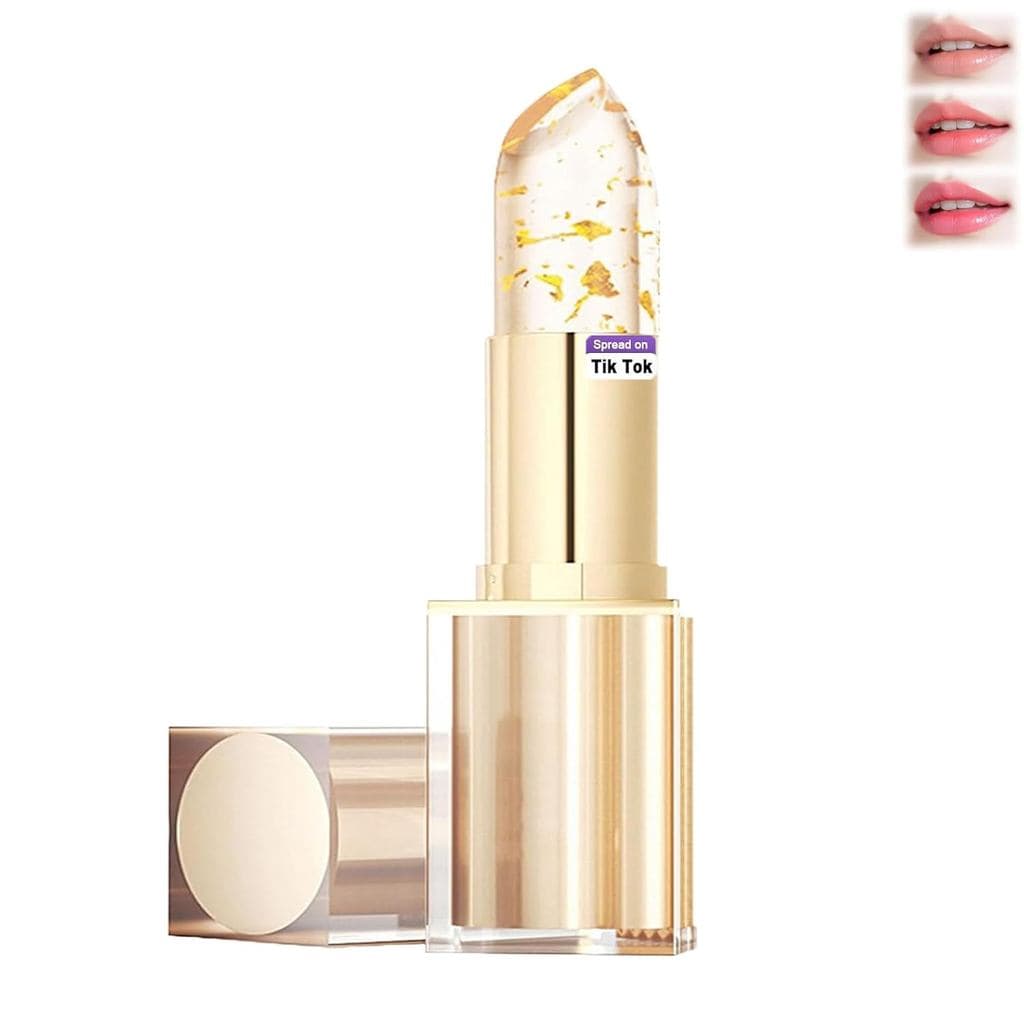 Batom feminino anti-manchas que muda de cor, batom que muda de cor, batom transparente que muda de cor, brilho labial hi