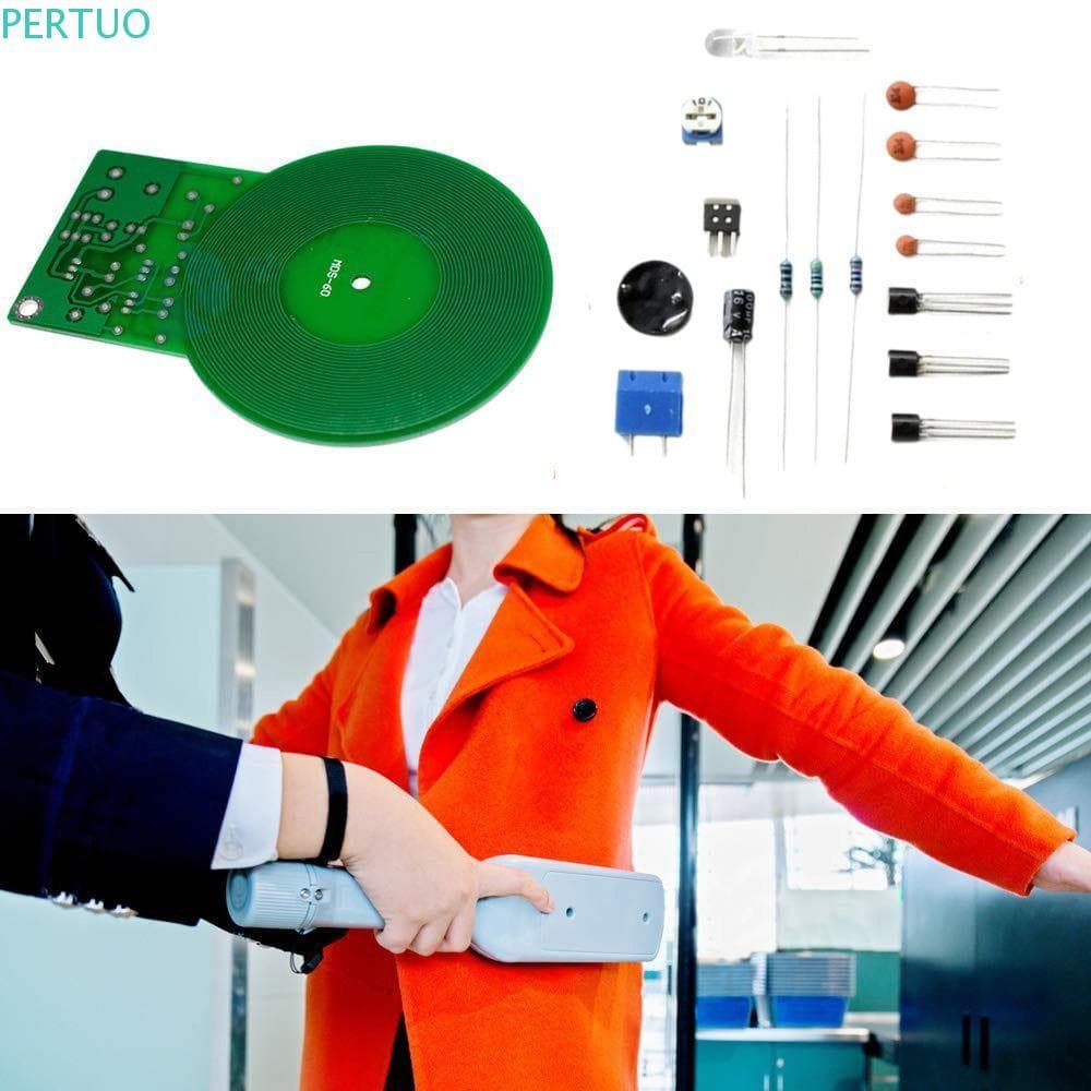 Kit Detector De Metais PERTUO , Módulo De Placa De Sensor De 60 Mm Eletrônico DIY Peça Eletrônica