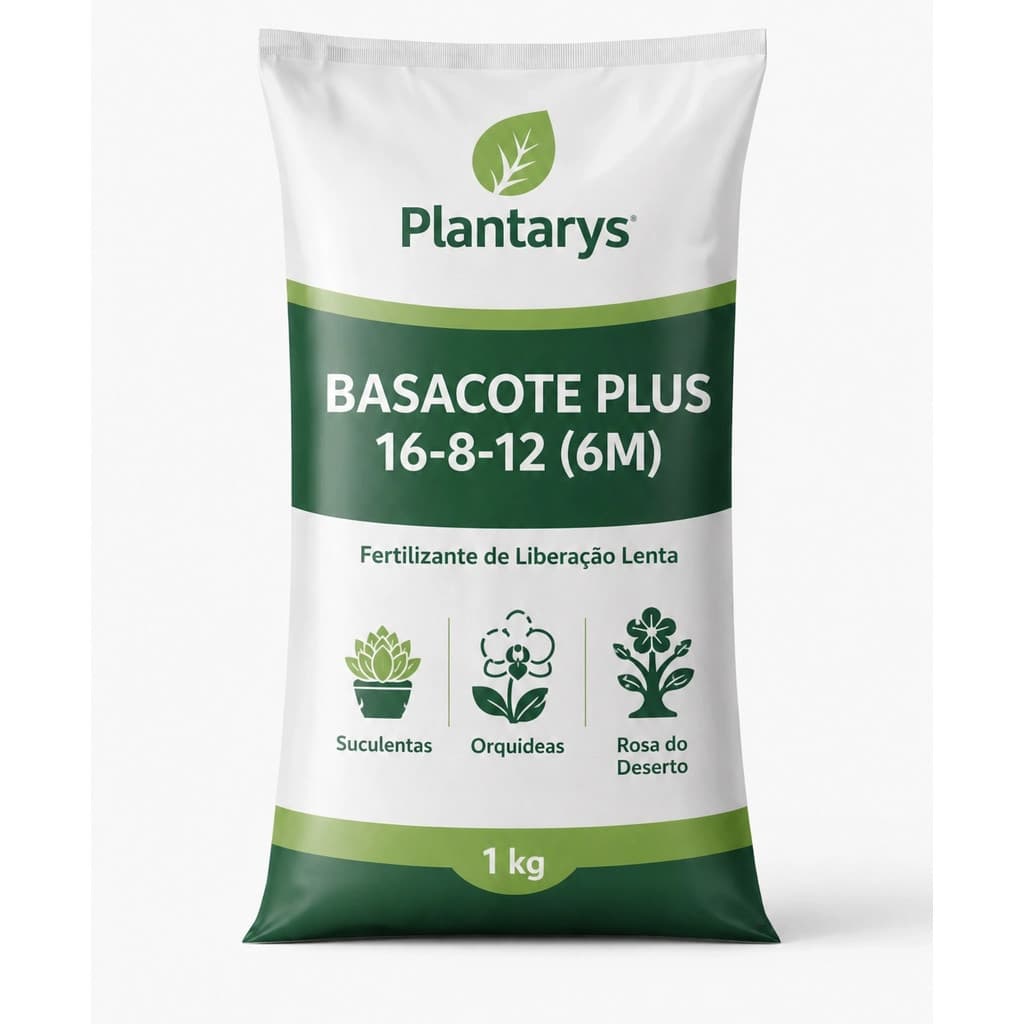 Adubo Basacote Plus 100g Fertilizante Liberação Lenta 6 Meses Suculenta Cacto Rosa do Deserto