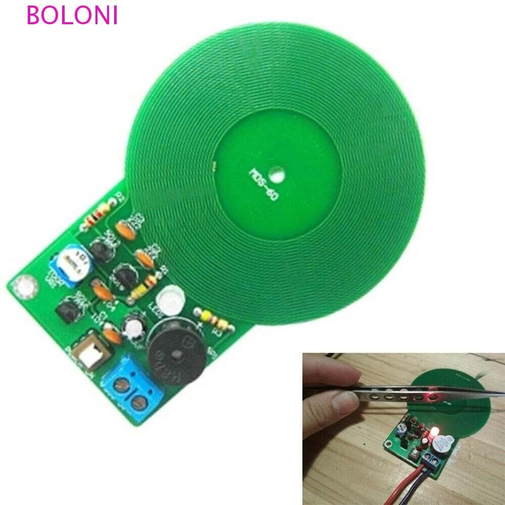 Kit Detector De Metais BOLONI , Eletrônico DIY DC 3V-5V Com Design Sem Contato , Peça Eletrônica