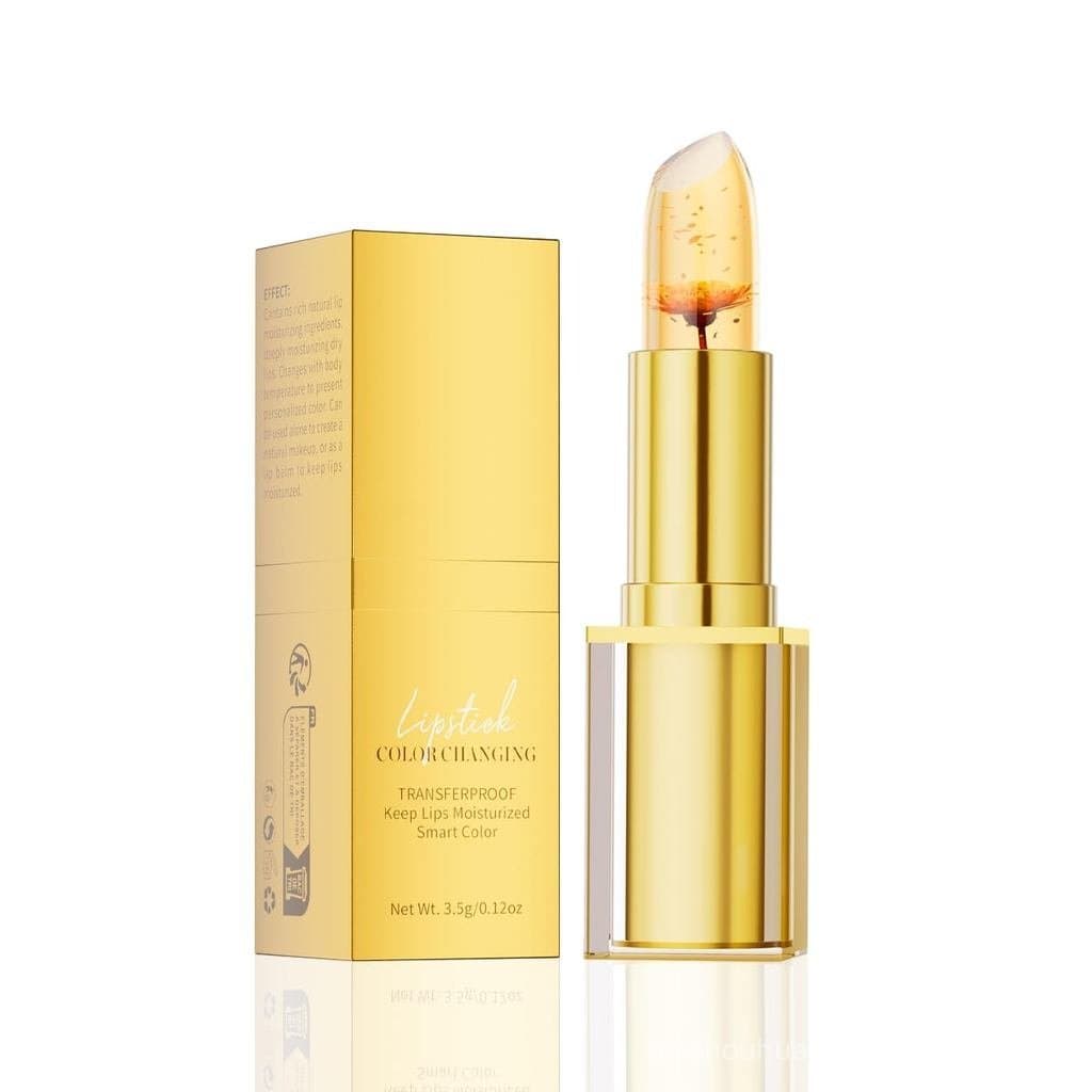 Batom Transferproof que Muda de Cor, Batom que Muda de Cor para Mulheres e Meninas, Hidratante que Muda de Cor com a Tem