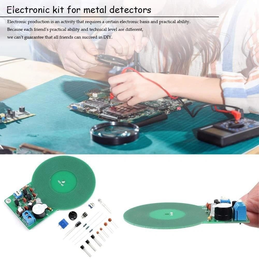 Kit Detector De Metais ADAMES , Módulo De Placa De Design Sem Contato , Eletrônico DIY , Peça Eletrônica Com Sensor De 6