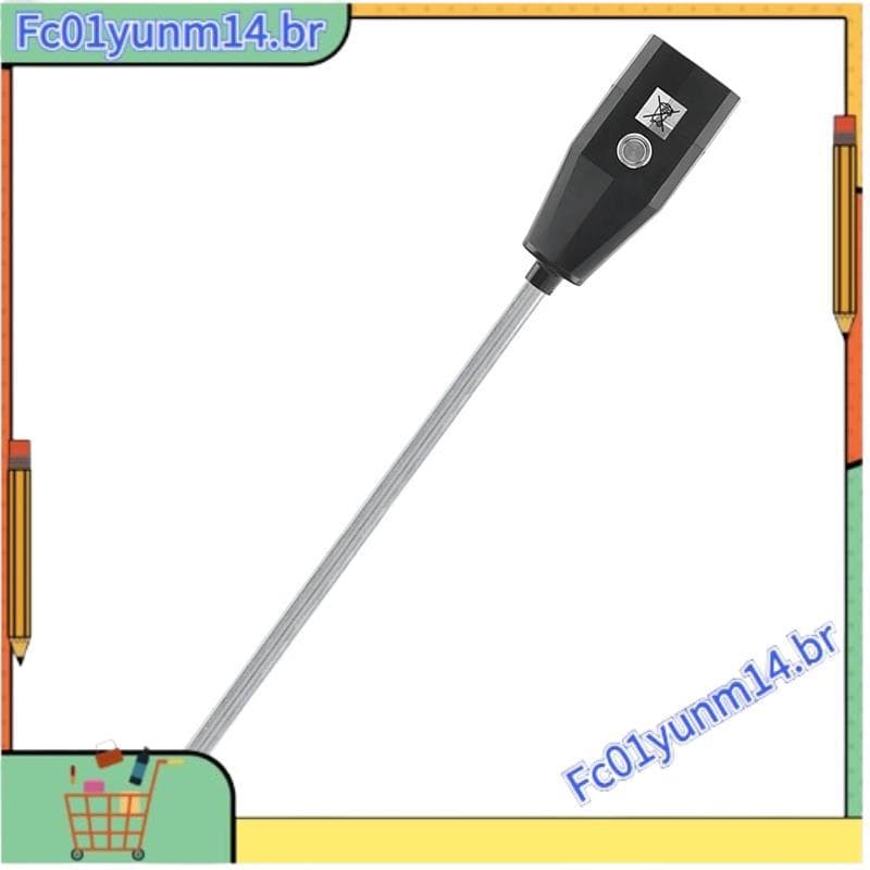 Medidor De Umidade De PH Do Solo 300mm Sonda Longa Detector De Análise Testador De Acidez Para Plantas Agrícolas De Jard