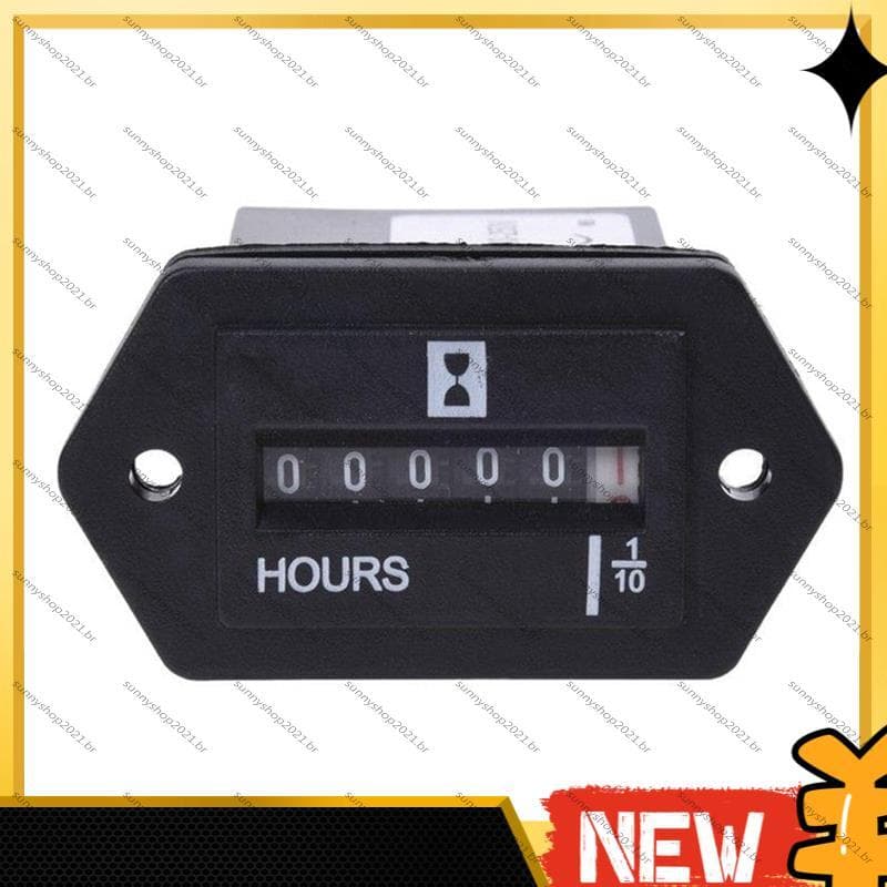 [Best S] AC100-250V Gerador Selado Medidor De Hora Contador Para Barcos Geradores Automóveis ATV UTV Go Carrinhos