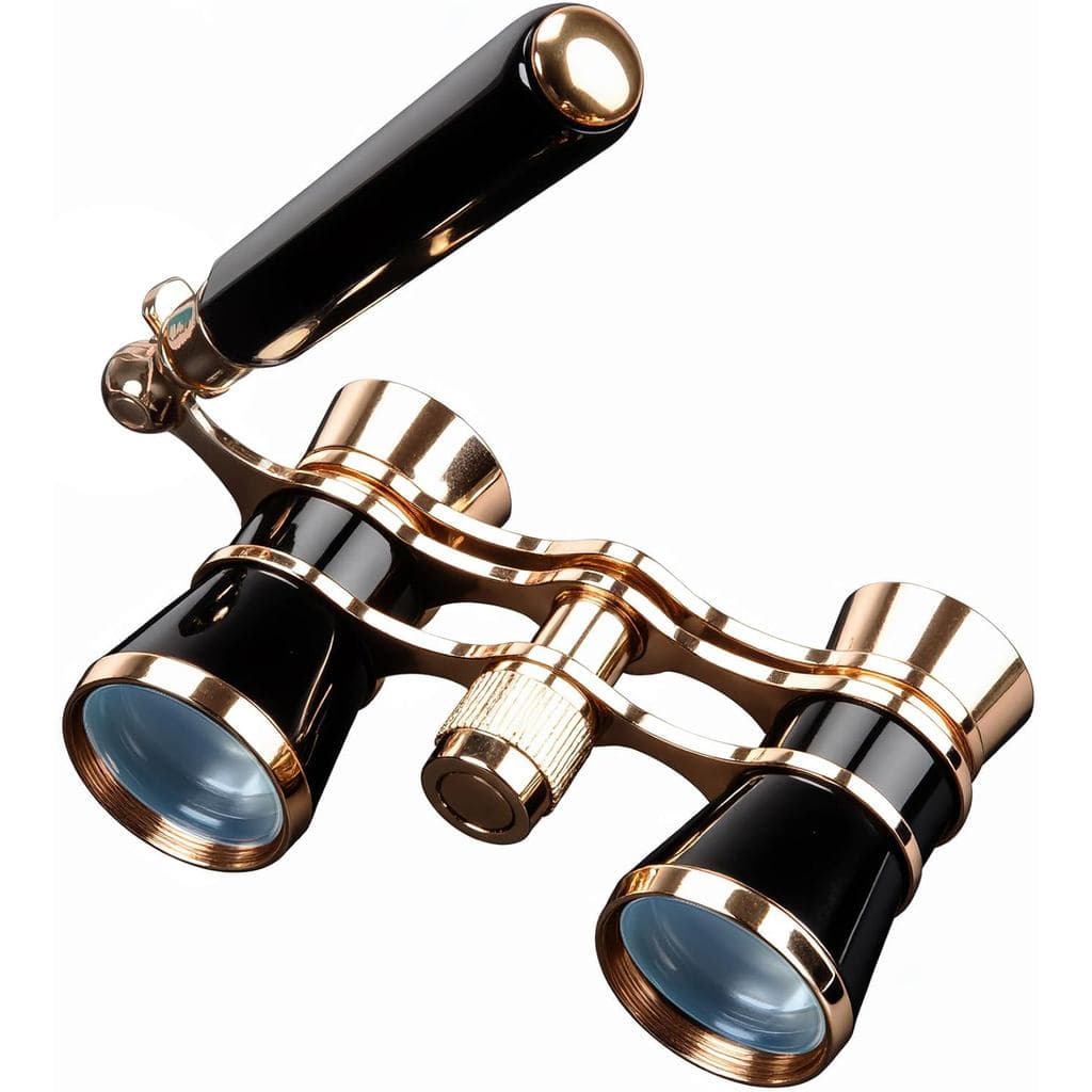 Óculos de Ópera BLACKICE, Binóculos de Ópera, Binóculos de Teatro 3X25 Compactos com Alça Ajustável para Adultos, Crianç