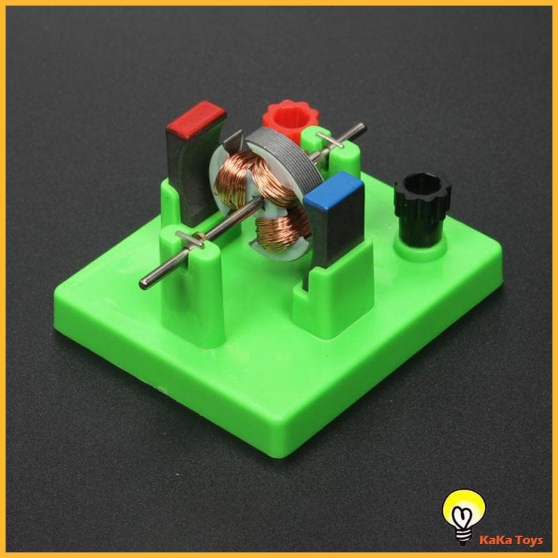 [Naruhodo] DIY DC Modelo De Motor Elétrico Kit Básico Kits Educacionais Brinquedos Conjunto De Experimentos De Eletricid