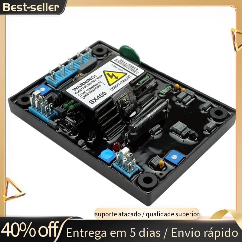 Novo SX460 Regulador De Tensão Automático Para Gerador AVR