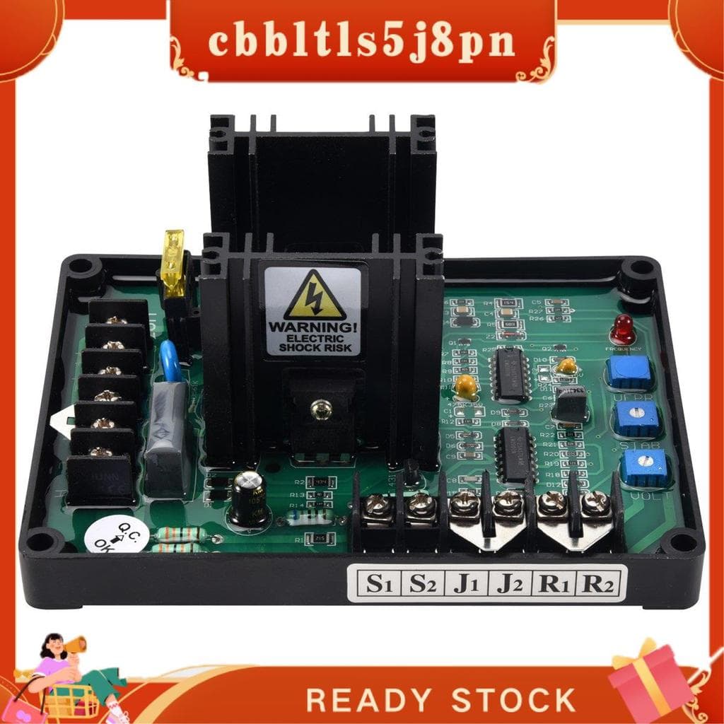 Regulador de tensão automático Parbeau AVR GAVR-20A com placa de circuito eletrônico