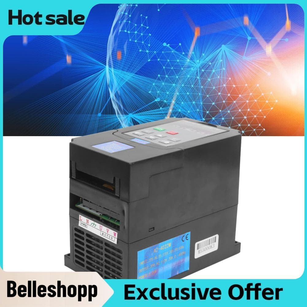 belleshopp-br Inversor de frequência monofásico abrangente resistente ao calor e retardador de chamas para vários