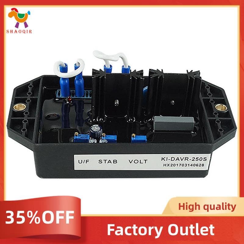 Regulador de tensão automático AVR-DAVR-250S para gerador, 35% de desconto, fábrica outlet