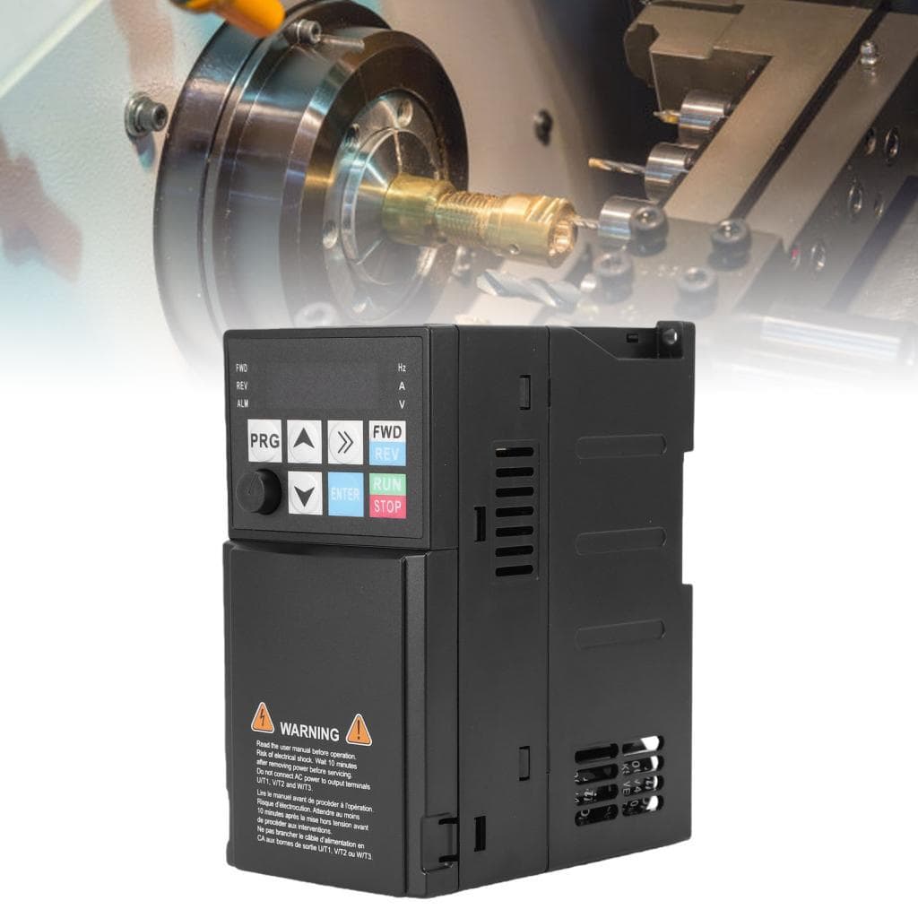Unidade de frequência variável homgeek-BR 1,5KW Inversor vetorial trifásico 380V 50/60Hz 5,0A Entrada 0-500Hz 3,8A Saída
