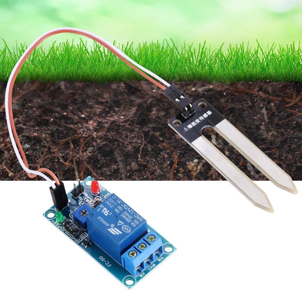 Módulo de controle de relé do sensor de solo Vistreck para umidade ajustável do interruptor de rega automática