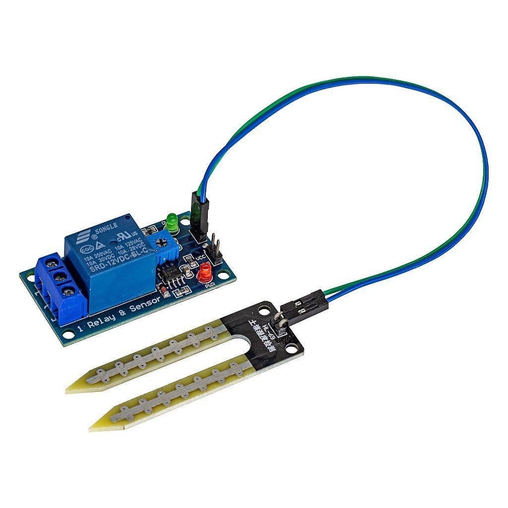Sensor de Umidade do Solo Higrômetro com Relé 5V