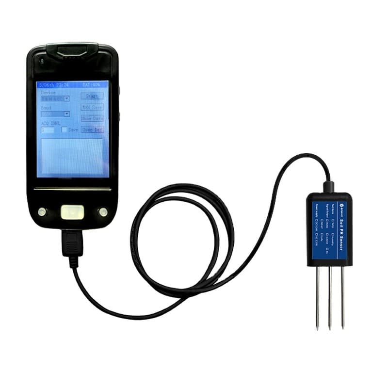 Analisador De Solo Portátil Modelo De Venda Quente Com Terminal Coletor De Dados De Múltiplas Sondas