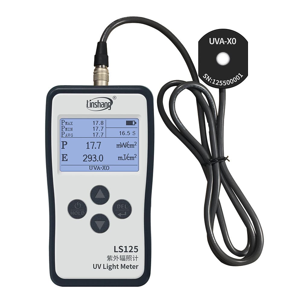 Linshang LS125 Medidor Sanpo Uv Sunligh Detector De Radiação Ultravioleta Luz Solar