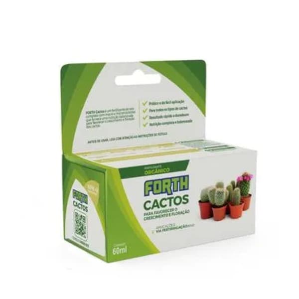 FORTH Cactos 60ml – Fertilizante para Cactos e Suculentas