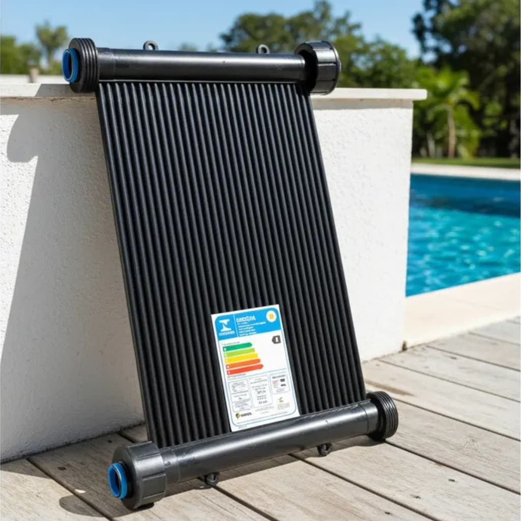 1 Placa Aquecimento Solar Piscina 3m TS Solar Reposição Aquecedor