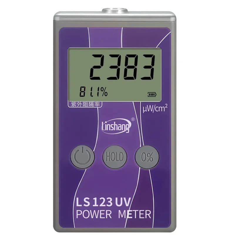 Medidor UV Portátil LS123 Mede Taxa De Rejeição De Densidade De Brilho De Intensidade De Radiação Ultravioleta
