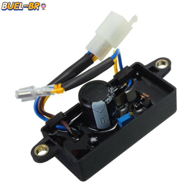 Regulador de tensão automático preto para gerador de gás 2-3.5KW