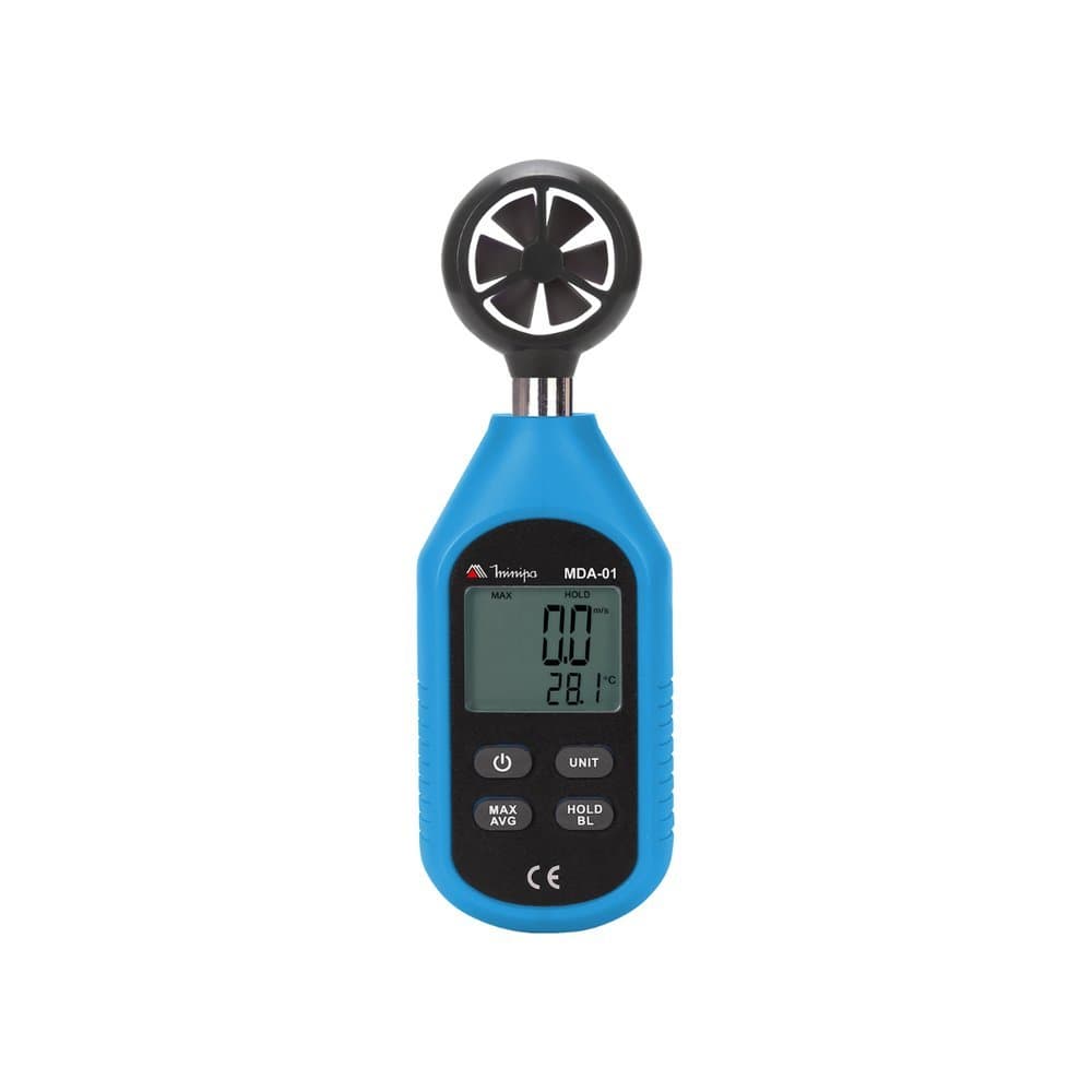 ANEMÔMETRO DIGITAL COM DATAHOLD MINIPA FLUXO AR MDA-01
