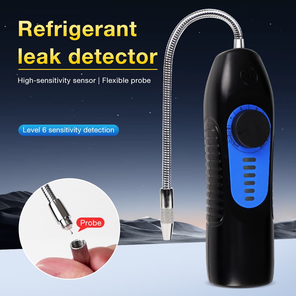 Um Conjunto Detector De Vazamento De Gás Refrigerante Analisador Halogênio Para R22 CFC Hcc Ar Condicionado Ferramenta D