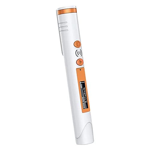 SIMBAE Caneta portátil tipo caneta detector de radiação nuclear radioativo X Y Detector de raios beta dose pessoal Geiger Contador de luz sonora Alarme de luz instantânea Taxa de dose média cumulativa