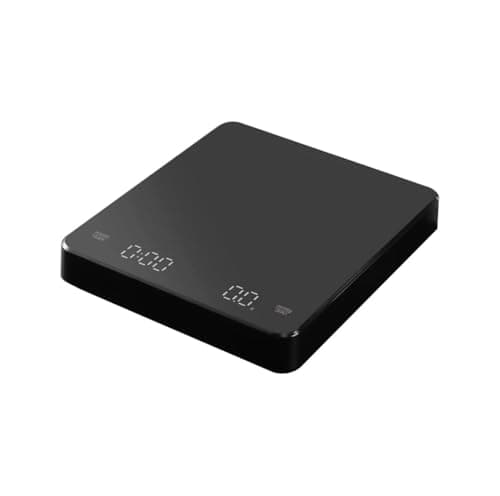 Balança Digital Barista Culinária Alta Precisão com Temporizador Carregador USB