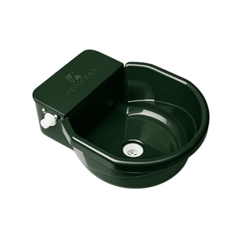 Bebedouro Cocho Automatico Cavalo Equino com Boia - Alvorada (Verde)