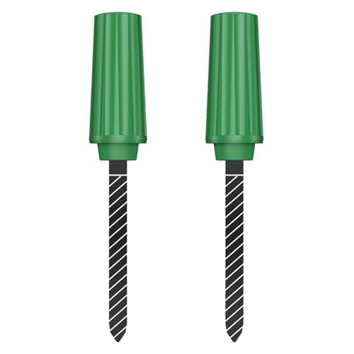 THIRDREALITY Sensor inteligente de umidade do solo 2 unidades, hub Zigbee necessário, sonda capacitiva, medidor de umidade/temperatura para plantio de jardim, compatível com Homey, Hubitat